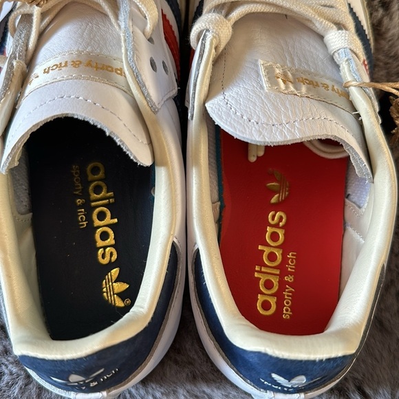 Adidas X Sporty & Rich Olympic Samba OG red-blue gum unisex New - Picture 4 of 15